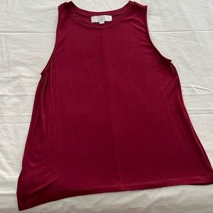Ann Taylor Loft Topstitch tank top